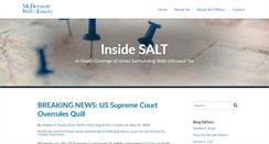 Desktop Screenshot of insidesalt.com